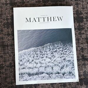 NEW Alabaster Gospel of Matthew NLT Softcover Bible Book